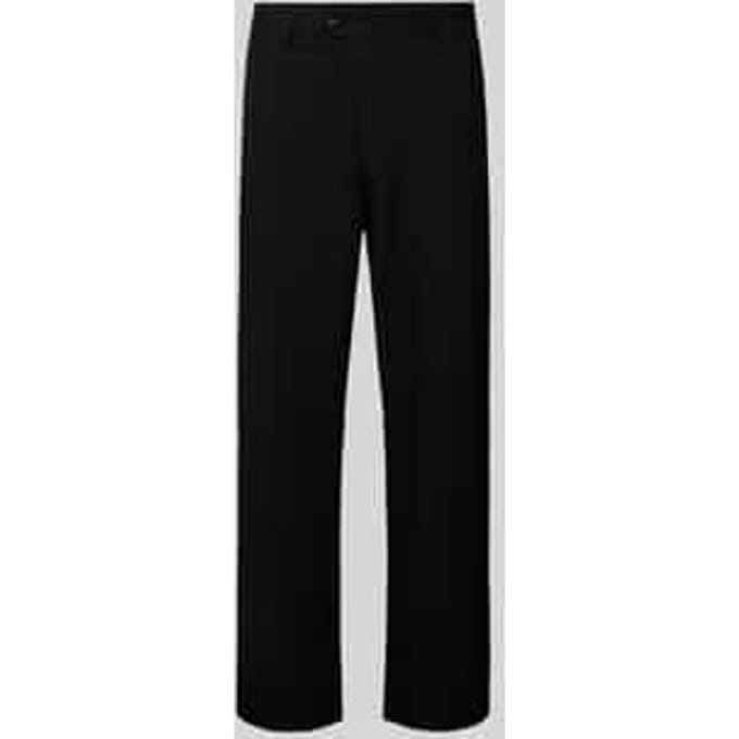Loose fit pantalon met riemlussen model 'LOOSE-LIAM'