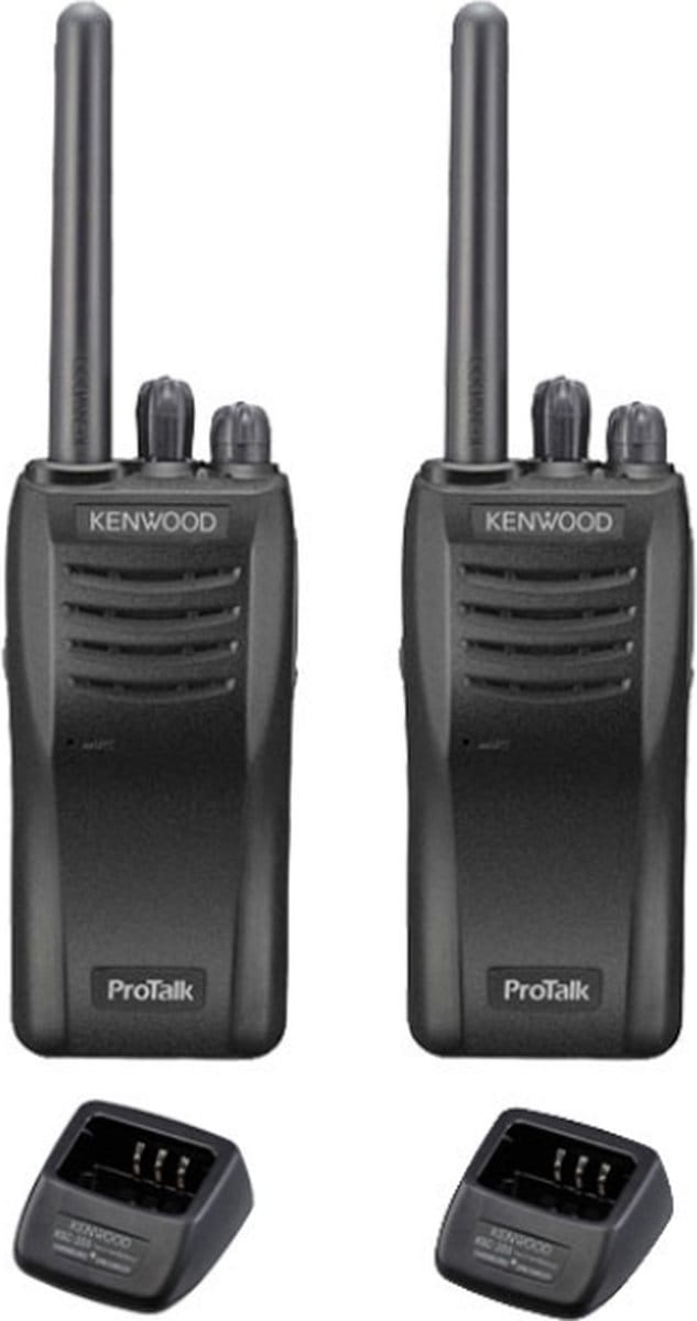 Set van 2 stuks Kenwood TK-3501 PMR446 met tafelladers