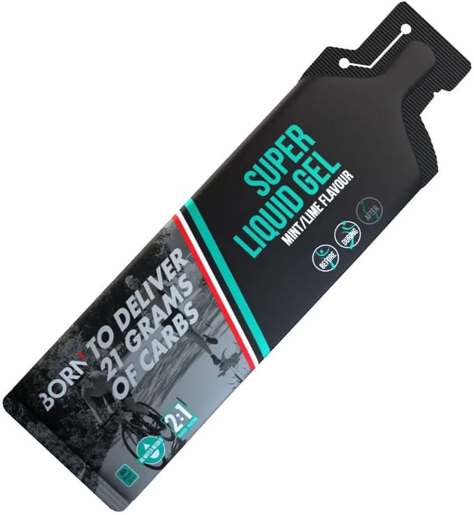 BORN SUPER LIQUID GEL MINT/LIME BOX 12 stuks