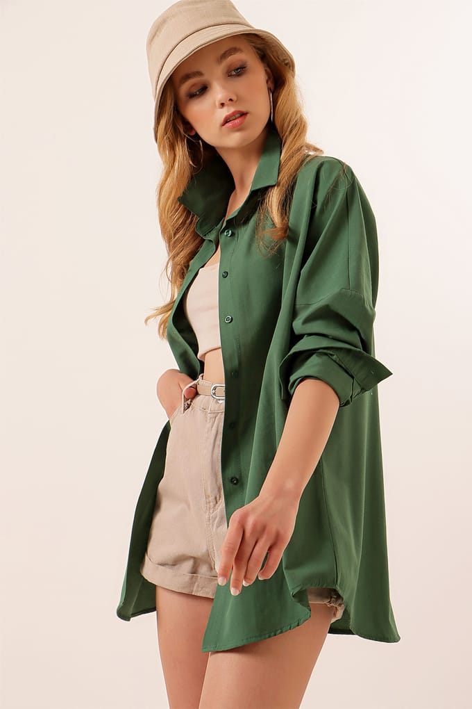 Oversized Poplin 2-Pack Shirt