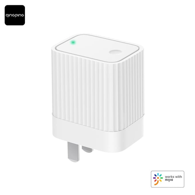 Youpin Qingping BT4.2 Gateway Smart Home Kit Draadloze Lichtschakelaar Temperatuur Vochtigheidssensor Smart Deurslot Controle wit