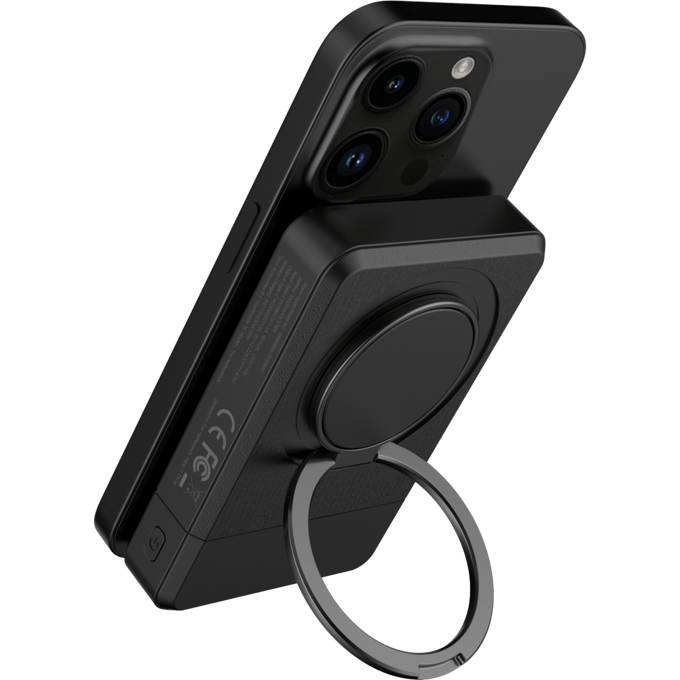 Just in Case Draadloze Powerbank 10.000mAh Zwart