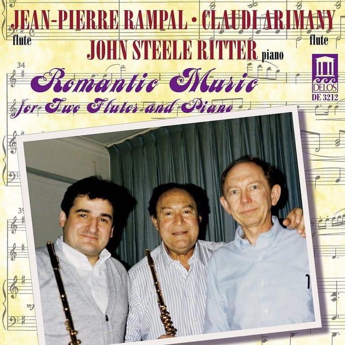 Romantic Music For Two Flutes And Piano