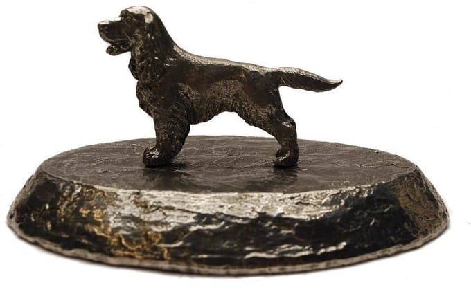 Urn cocker spaniel groot
