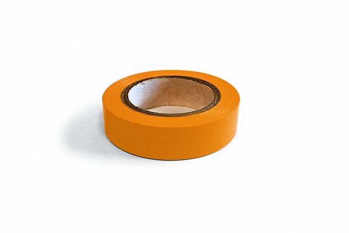 Danicom Isolatie tape oranje 10 meter