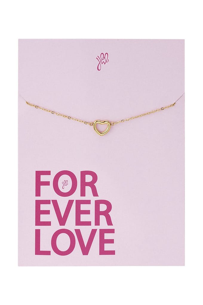 Armband Hart goud - love - liefde (moederdag)