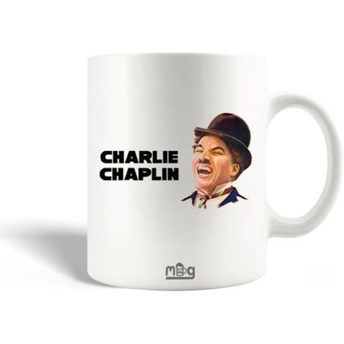 Mug en Céramique Charlie Chaplin Fan Art Dessin