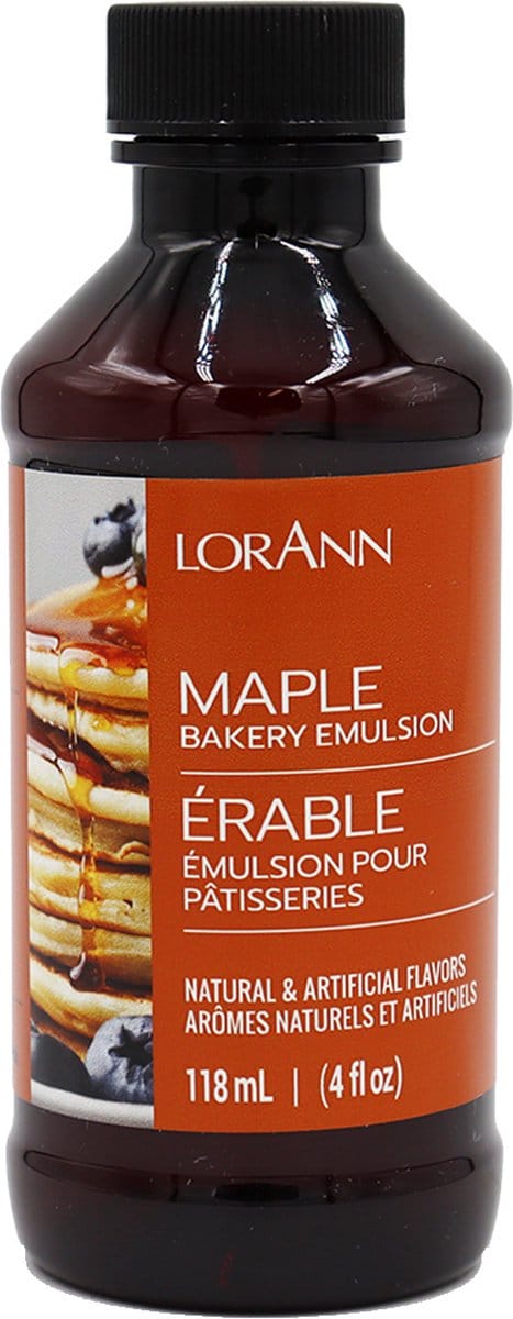 LorAnn Bakery Emulsion - Maple - 118 ml - Geconcentreerde Extracten - Smaakstof - Aroma