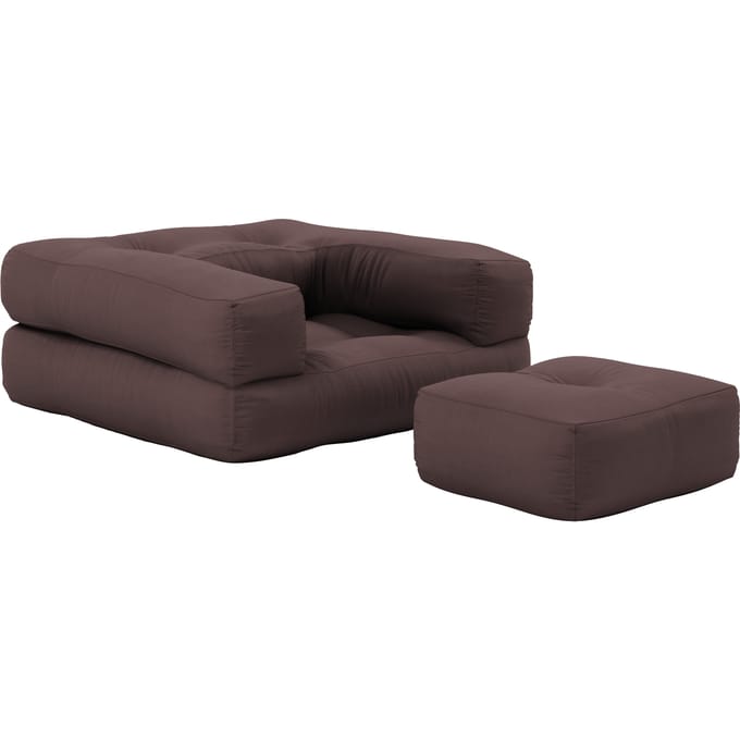 Karup Mini Cube stoel - 715 Brown
