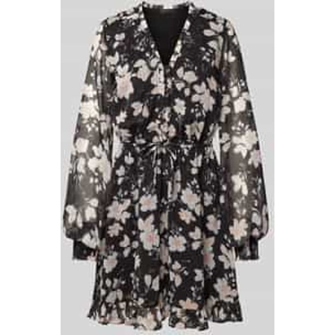 Minirok met bloemenprint, model 'VANESSA'