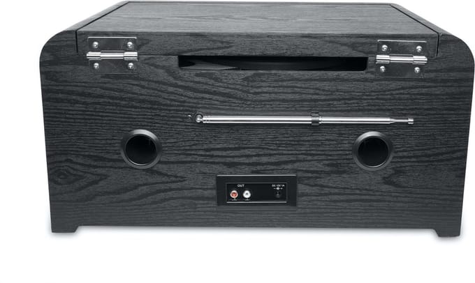 Muse MT-115 W Platenspeler Microsysteem FM BT CD USB Retro - Platenspeler Zwart
