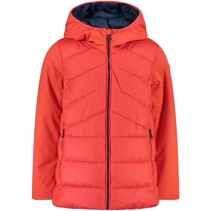 Lange meisjesjas met capuchon CMP