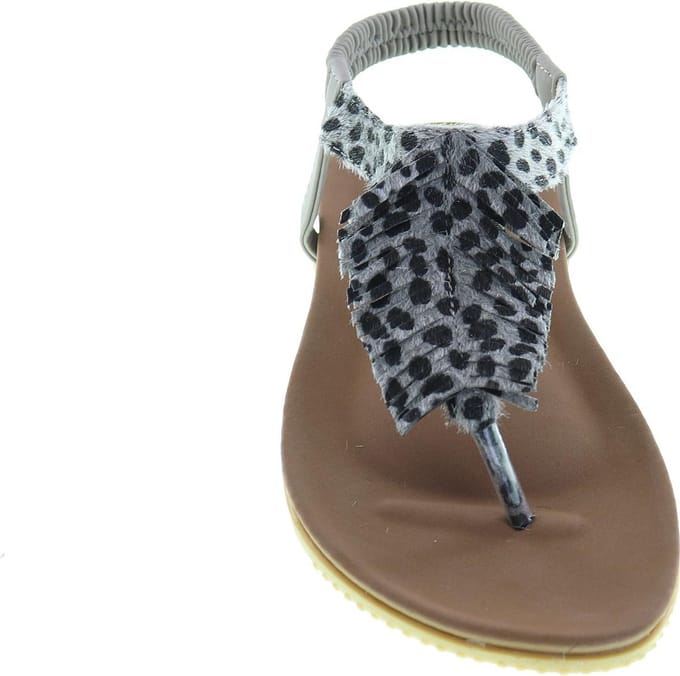 MRCH. Label Sil Dames Sandalen - Grijs - Maat 37