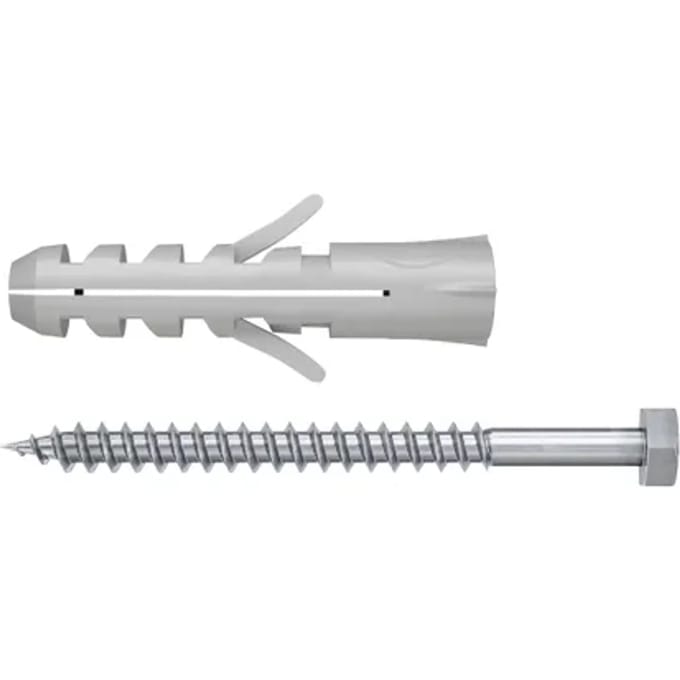 Fischer Spreidplug S Nylon - Diam. 10 Mm - 5 Stuks