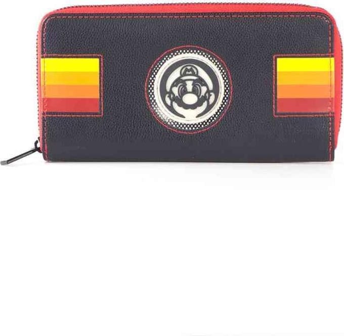 Nintendo Super Mario Dames portemonnee Retro Striped Multicolours
