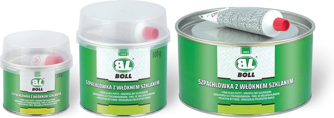 BOLL Glasvezelplamuur 1,8kg set z verharder 50g