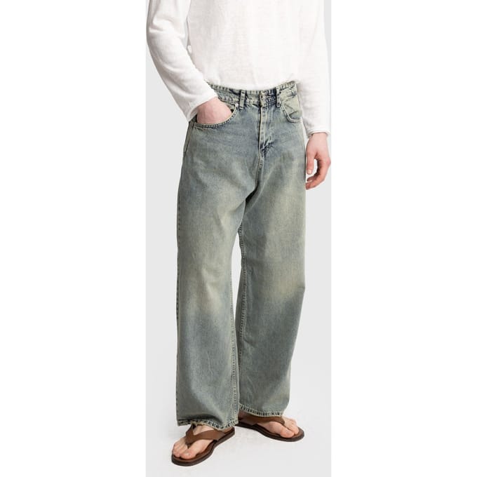 Ontspannen Pasvorm Rechte Jeans