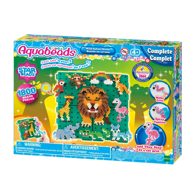 Aquabeads Wild Safari Scene- complete set