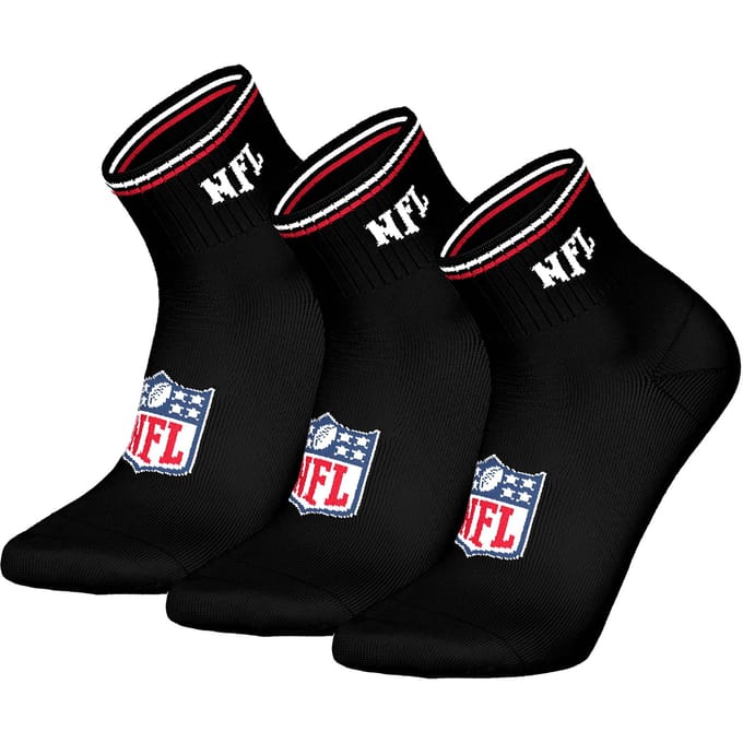 NFL Sokken NFL SHIELD 3Pack Quarter Socks Set van 3