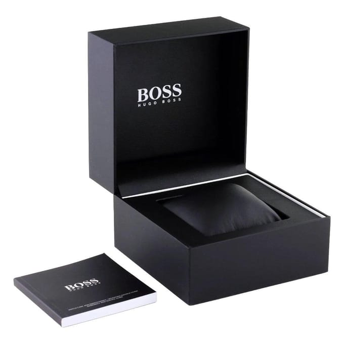 Montre pour homme Hugo Boss 1513496 Navigator Chronographe 44mm marron