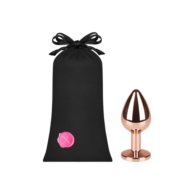 Dorcel - Diamond - Metalen Buttplug - Rosé Goud Medium