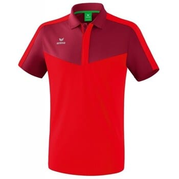 Erima Squad Polo Heren - Bordeaux / Rood | Maat: S