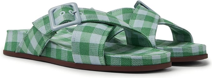 Camper Atonik Sandalen - Damen - Groen / Wit - 37