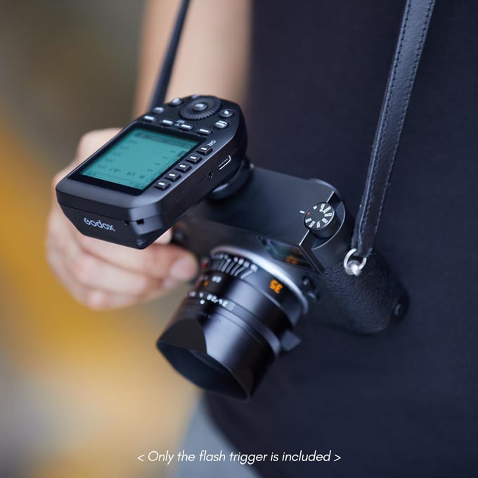 Godox XproIIL 2.4G draadloze flitstriggerzender TTL Autoflash 1/8000s HSS L LCD-scherm Olympus & Panasonic