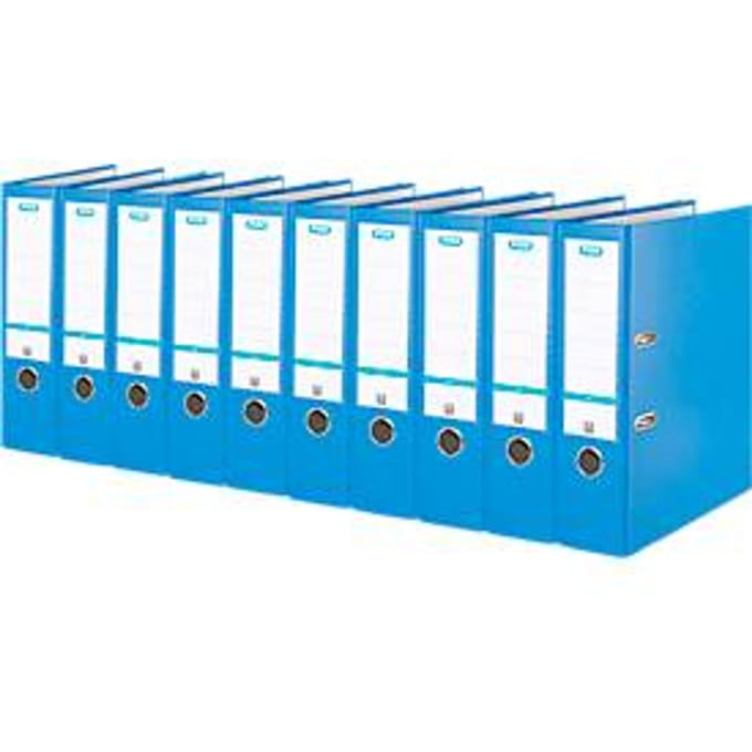 ELBA ordner Smart, A4, rugbreedte 80 mm, 10 stuks, blauw
