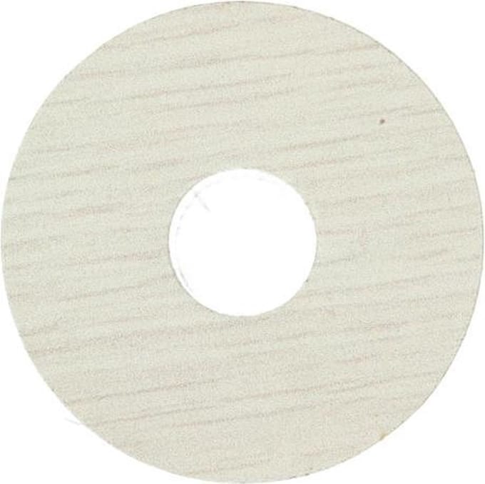 Zelfkl. rozet (17 mm) aspen eiken (10 st.)