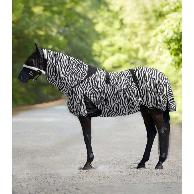Waldhausen Eczeemdeken zebra 185 Zwart / Wit