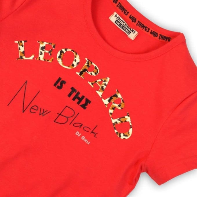 DJ Dutchjeans T-shirt bright red.