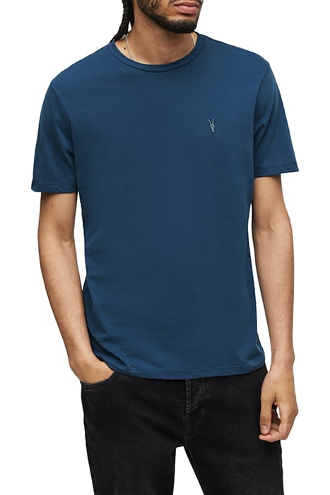 AllSaints Brace Ss Crew 3 Pk Blu/powder Blu/wht Maat: S | Basic T-Shirts Outlet | Heren | Beige