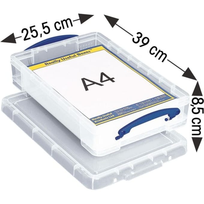 Opbergbox Really Useful 4 liter 395x255x85mm
