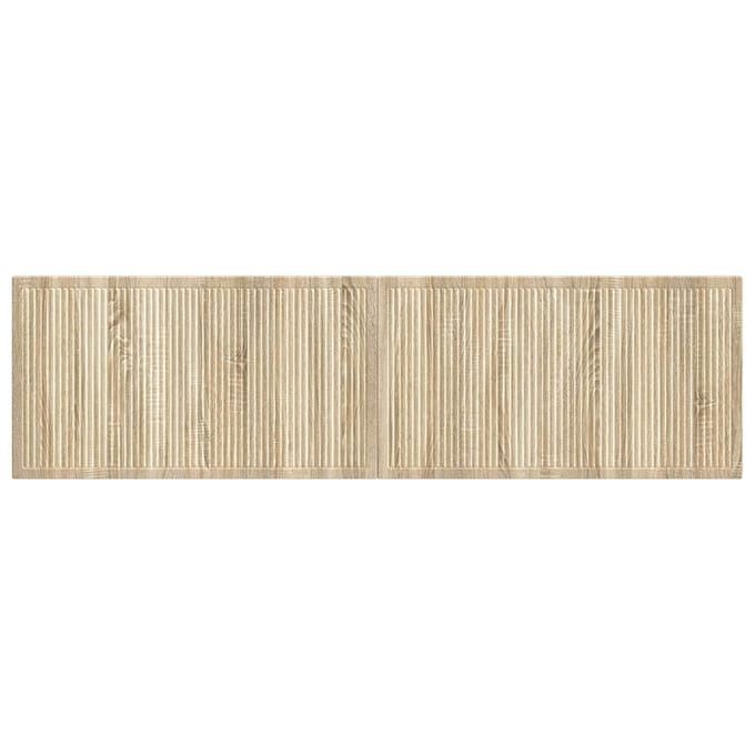 vidaXL - Wandgemonteerd - Hoofdbord - EDE - Sonoma - Eiken - Bewerkt - hout