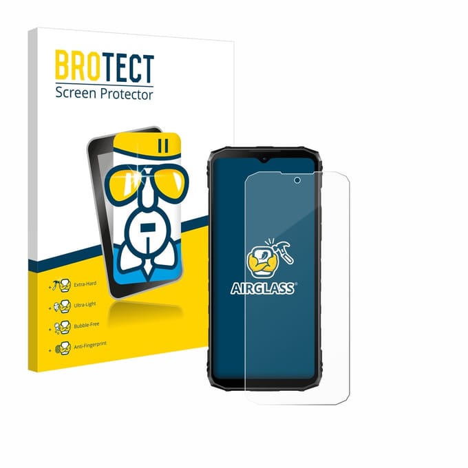 Screenprotector voor Doogee Blade 10 Ultra Beschermglas transparant