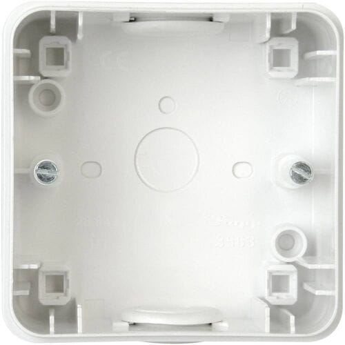 Kopp 356352013 Arktis Accessoire Opbouwbehuizing spatwaterdicht Wit 1 stuk(s)