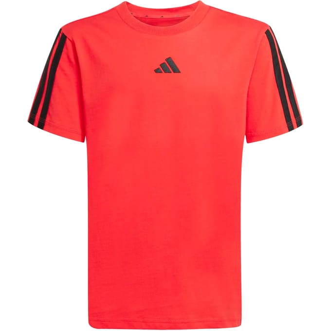 Adidas Essentials T-shirt Met Korte Mouwen Rood 15-16 Years Kinderen