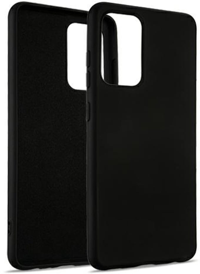 Beline Serie - Siliconen Etui - Xiaomi Mi 10 5G - Zwart - Antislip