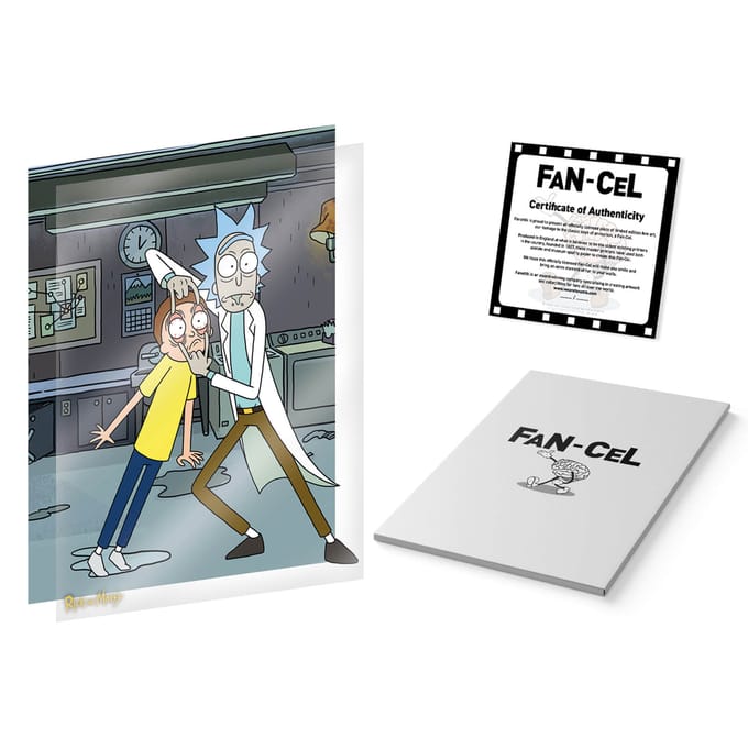 Fan-Cel Rick and Morty Limited Edition Cell Artwork