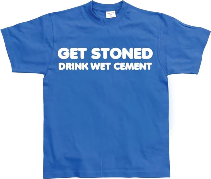 Hybris Get Stoned, Drink Wet Cement! Blue
