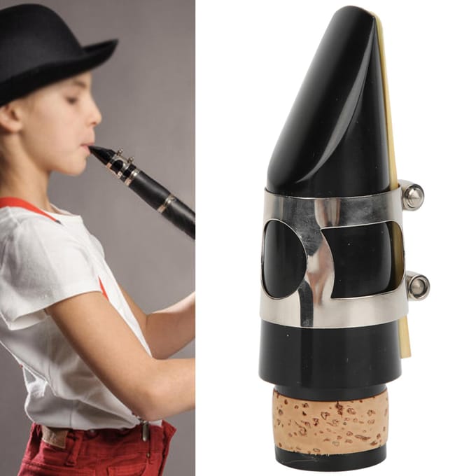 Bec de Clarinette Saxophone avec Anche Accessoire Instrument à Vent