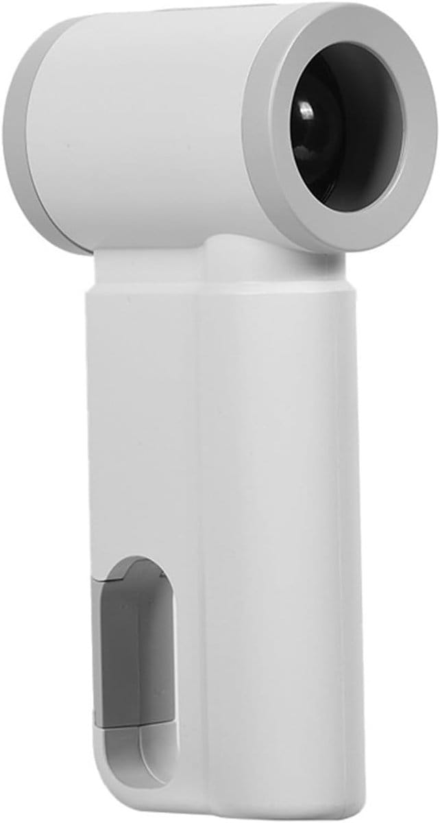 VHV - Bureauventilator - usb bureauventilator - USB oplaadbaar, met digitaal display, handsfree - voor kantoor, slaapkamer, thuiswerken