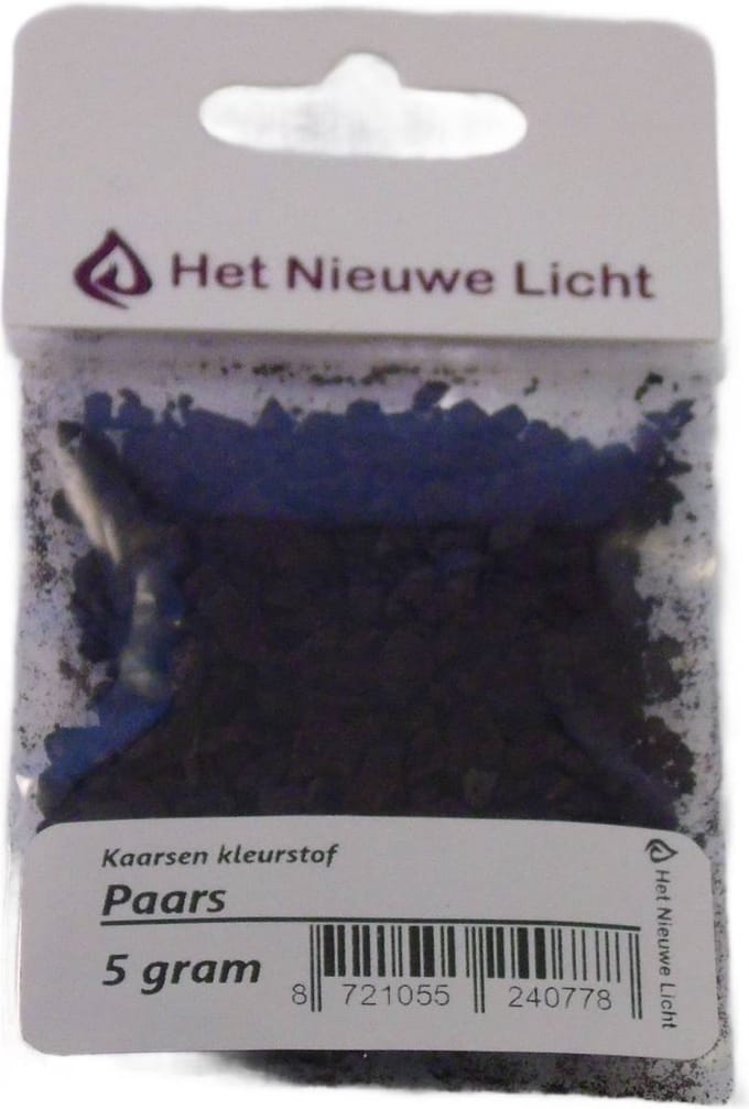 Het Nieuwe Licht ® - Kaarsen kleurstof - PAARS - 5 gram