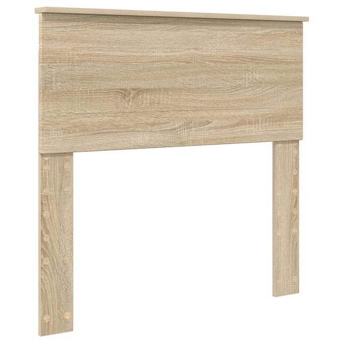 vidaXL Hoofdbord Sonoma Eiken Bewerkt hout