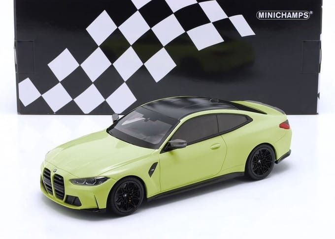 BMW M4 2020 - Minichamps schaalmodel 1:18