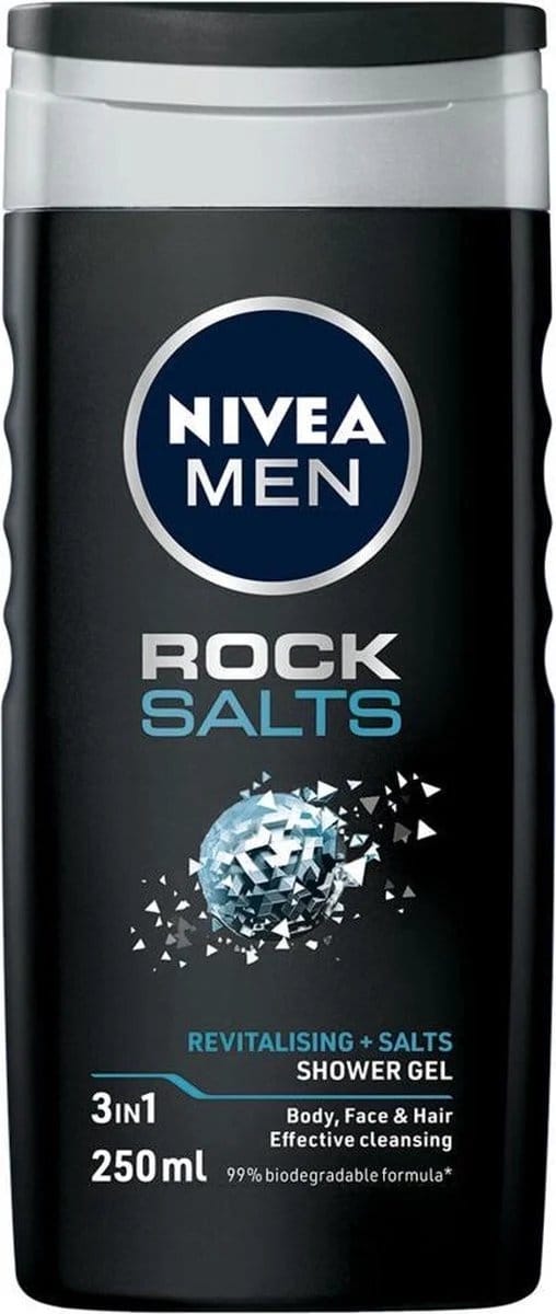NIVEA Men Rock Salts Douchegel - 250 ml