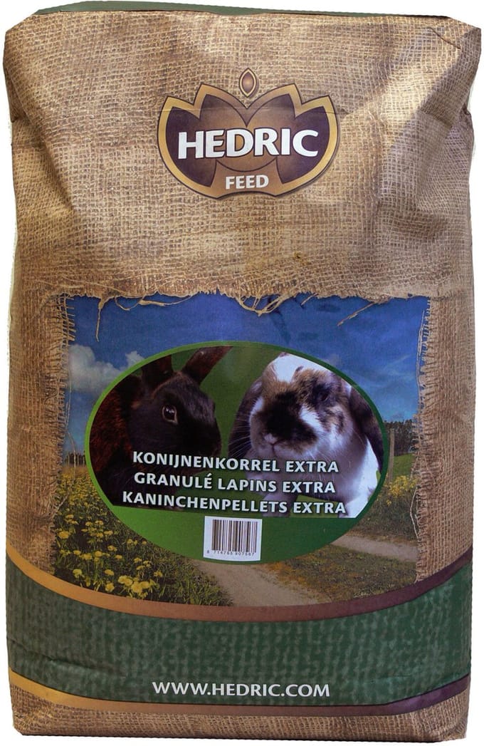 Hedric Konijnenkorrel Extra - 20kg - Konijnenvoer