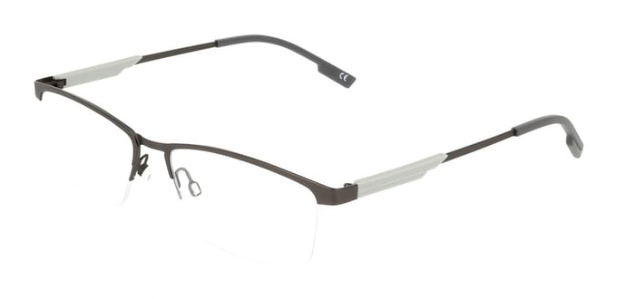 Flexon FLEXON E1165 Satin dark gunmetal 58/17/150 MAN Brilmonturen