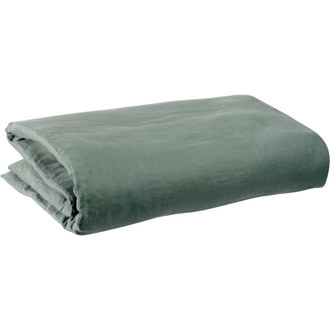 Dekbedovertrek stonewashed katoen Vivaraise Zeff